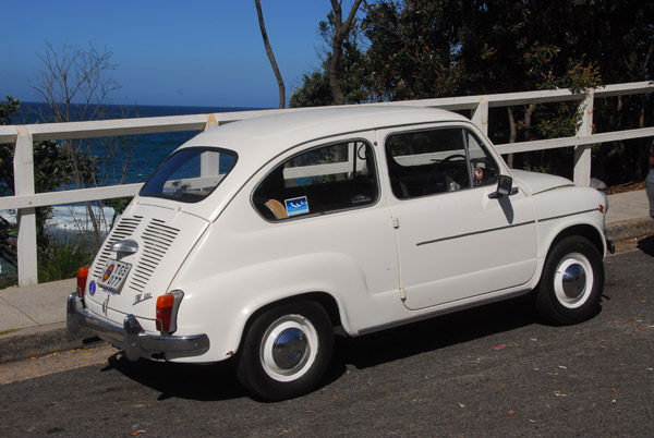 An old Fiat 600, Bronte Beach, Sydney