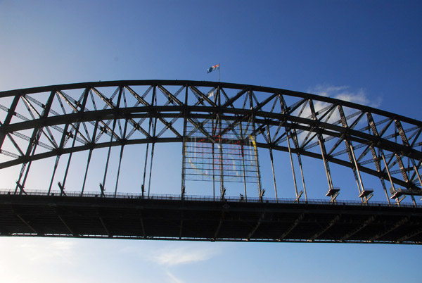 Sydney Harbour Bridge, New Year's Day