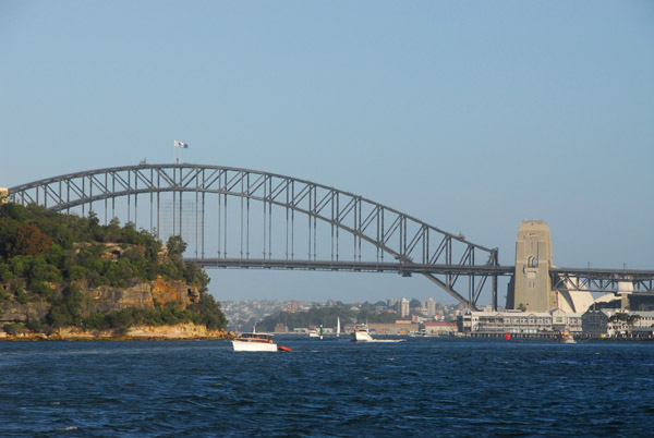 Balls Head Reserve with Sydney Harbour Bridge