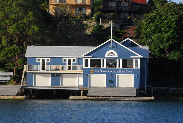 The Scots College Boat Club, Shackel Ave, Gladesville, Sydney Harbour