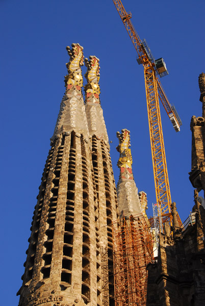 Sagrada Famlia estimated completion 2026