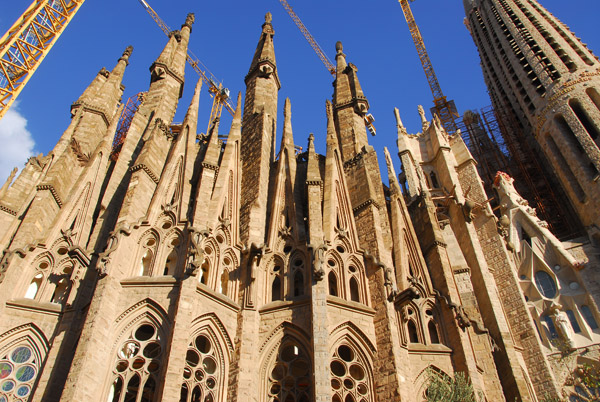 North side of Sagrada Famlia, Barcelona