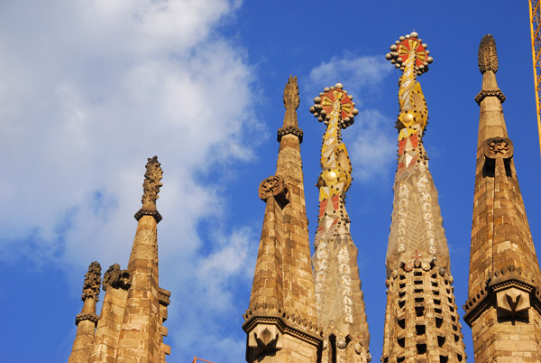 Towers of Sagrada Famlia