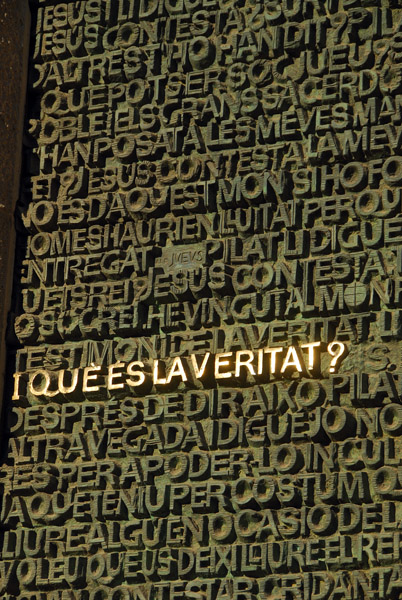I qu s la veritat? - And what is the truth?