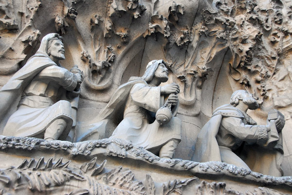 The Three Wise Men, Nativity Faade, Sagrada Famlia