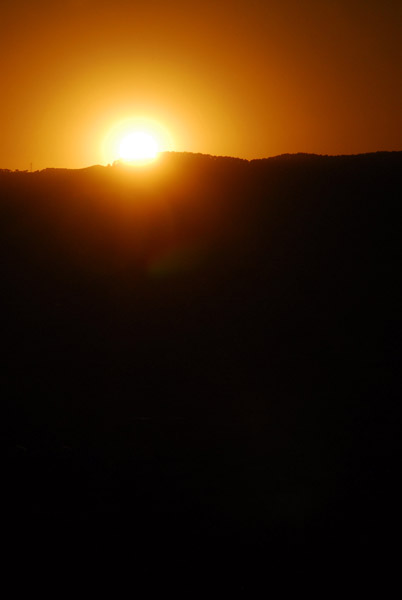 Sunset from Sagrada Famlia