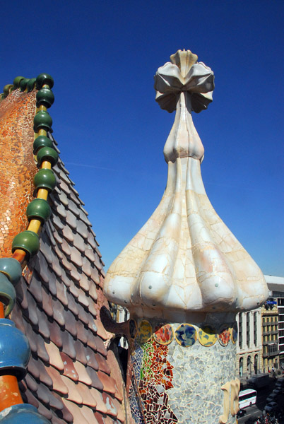 Roof of Casa Batll