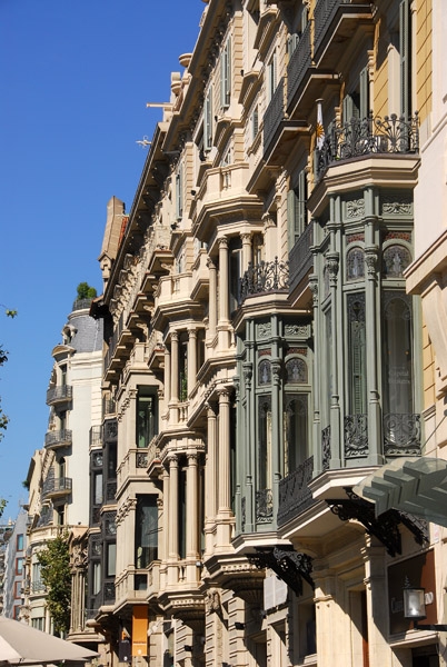 Affluent Passeig de Grcia, Barcelona-Eixample