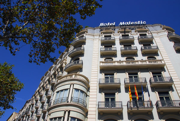 Hotel Majestic, Passeig de Grcia, Barcelona
