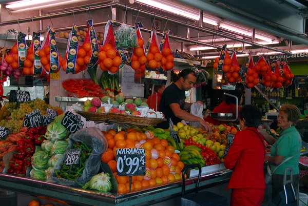 Fruits and Vegetables, Mercat de la Boqueria (Las Ramblas Market)