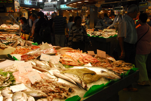 Fish, Mercat de la Boqueria (Las Ramblas Market)
