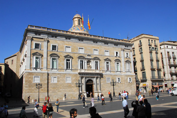 Palau de la Generalitat de Catalunya, Plaa de Sant Jaume, Barcelona