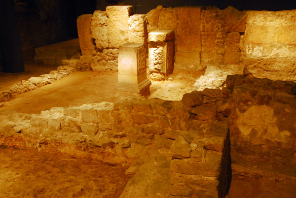 Roman ruins beneath Plaa del Rei, Museu of the History of the City of Barcelona