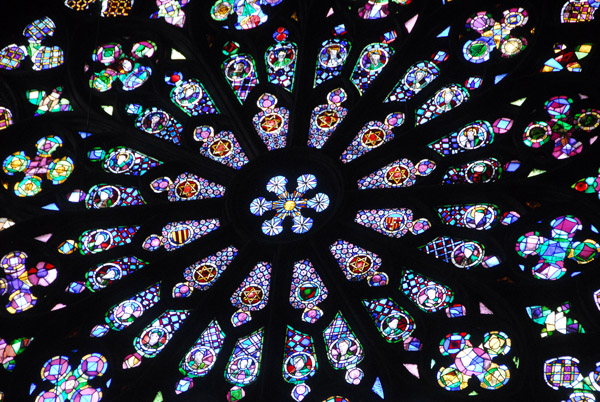 Rose window, Esglsia de Santa Maria del Pi, Barcelona