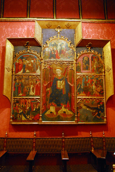 Gothic altarpiece, Museum of the Cathedral of Barcelona