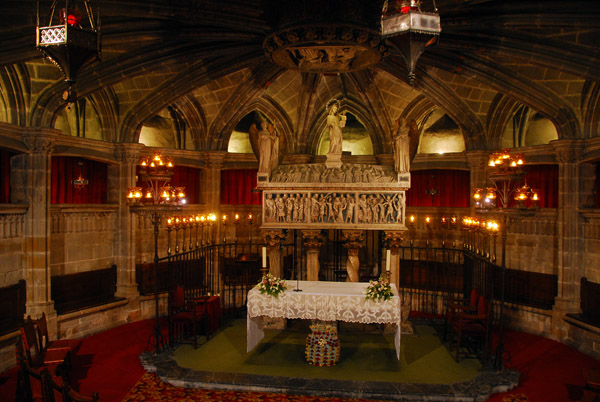 Crypt of Santa Eullia, martyred at 13 years of age by the Romans in the 4th Century