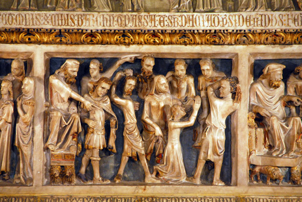 Alabaster tomb of Santa Eullia, Barcelona Cathedral