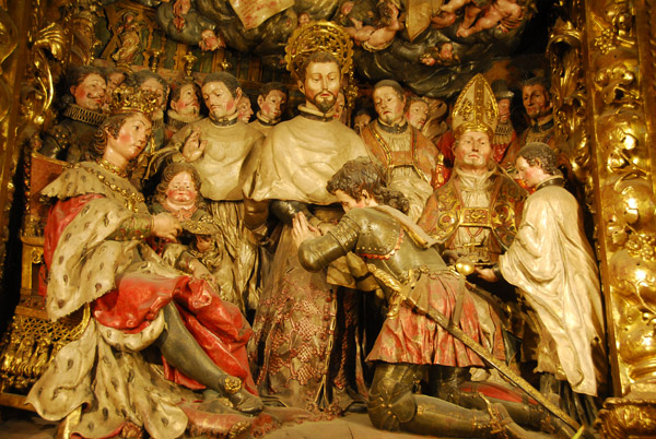 Altarpiece detail, Barcelona Cathedral