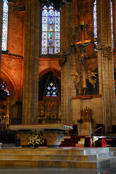 Main altar, Barcelona Cathedral