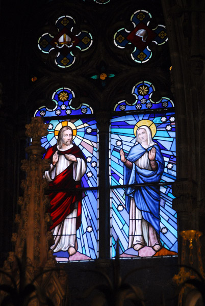 Stained glass, Barcelona Cathedral