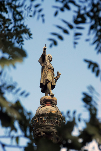 Christopher Columbus Monument, Plaa Portal de la Pau