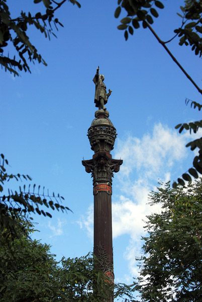Monument a Colom (Columbus) Port Vell, Barcelona
