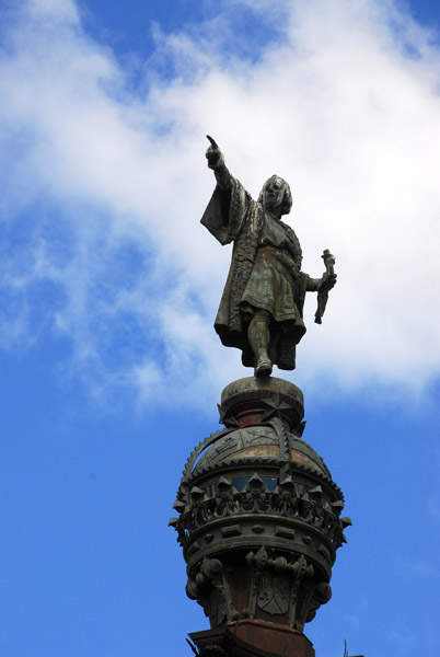 Christopher Columbus statue by Rafael Atch