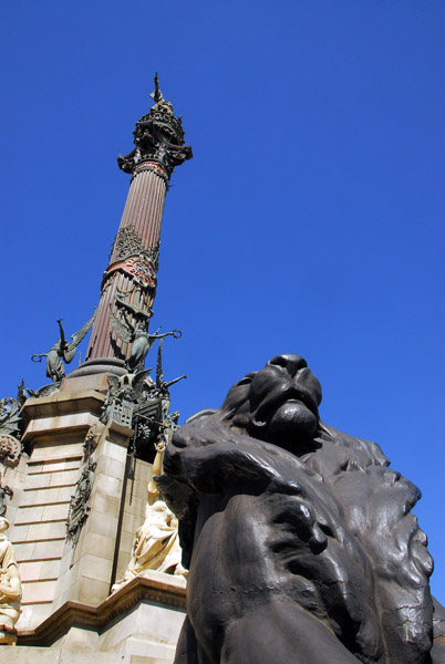 Columbus Monument, Barcelona, 1886