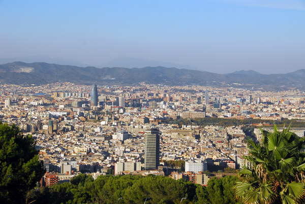 View of Barcelona from Montjuc