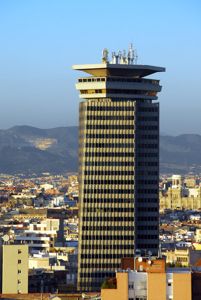 Edificio Coln from Montjuc, Barcelona