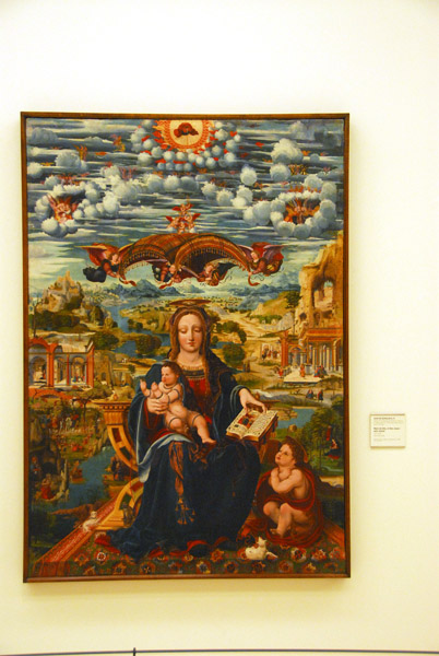 Mother of God, the Baby Jesus and St. John; Joan de Burgunya16th C