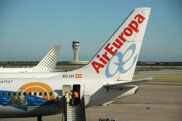 Air Europa 737 at Barcelona EC-IYI
