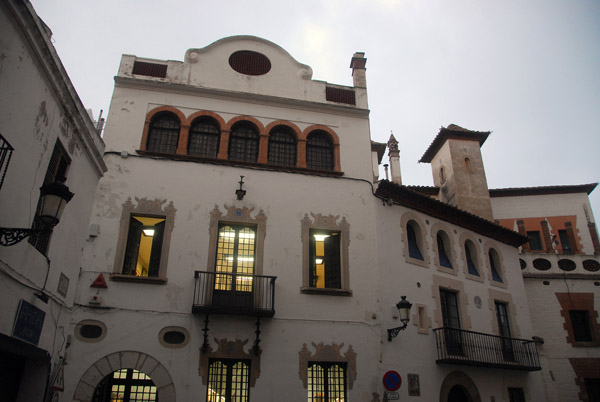 Back side of Marciel Palace, Sitges