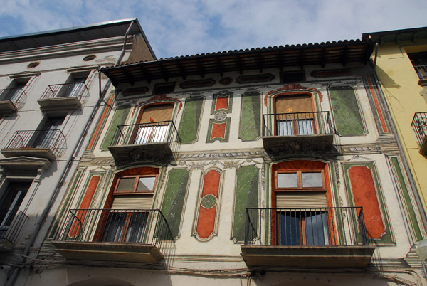 Painted facade, La Seu d'Urgell