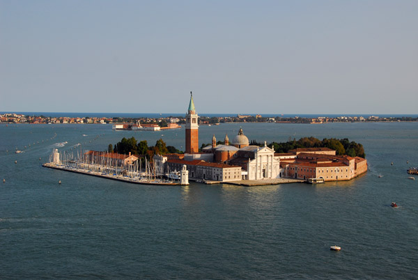 Isola di San Giorgio Maggiore seen from the Campanile of St. Mark