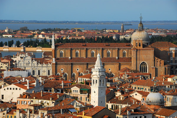 Basilica di San Giovanni e Paolo (San Zanipolo) seen from the Campanile