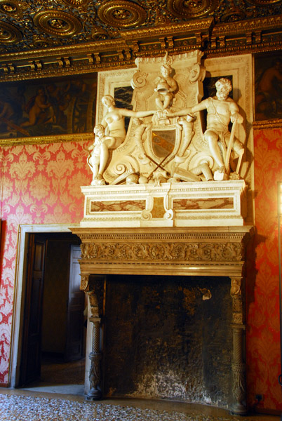 Fireplace, Doge's Palace interior