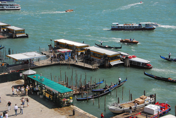 S. Zaccarla pier of the Venice public ferry system