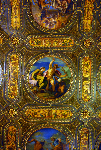 Ceiling of the Sala Monumentali della Bibioteca Nazionale Marciana, Venice
