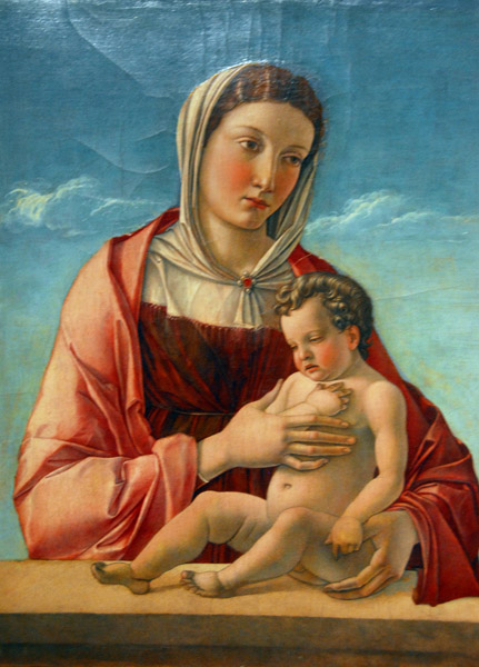 Madonna col Bambino (Madonna Frizzoni) Giovanni Bellini, 1470-75, Museo Correr, Venezia