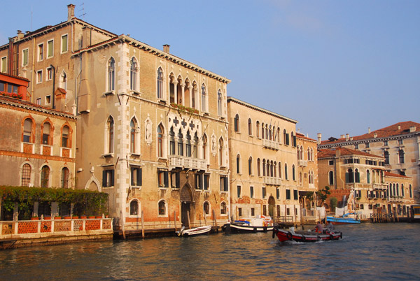 Palazzo Loredan dell'Ambasciatore along the Grand Canal at Dorsoduro 1261,1262