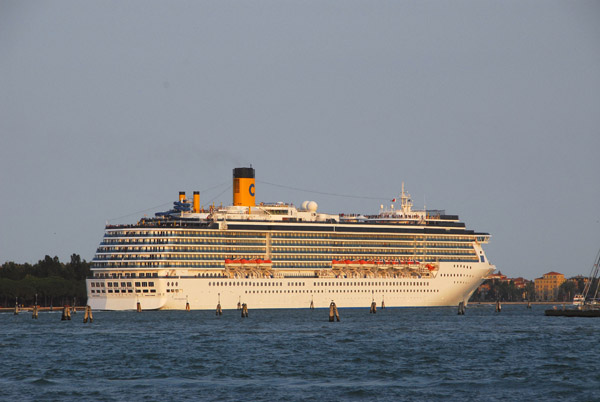 MS Costa Mediterranea taking up to 2,114 passengers out to sea