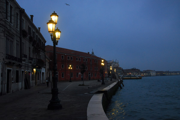 View west along Fondamenta della Croce, Giudecca