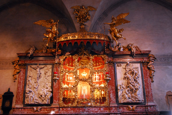 Baroque 'Altar of the Relics' in the Sacristy of i Frari, 1711