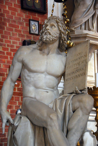 Ferdinand I of Austria wanted to make sure he got his money's worth out of commissioning the Titian monument