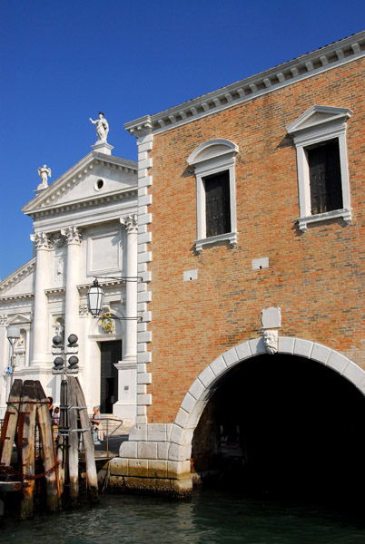 The boathouse of San Giorgio Maggiore
