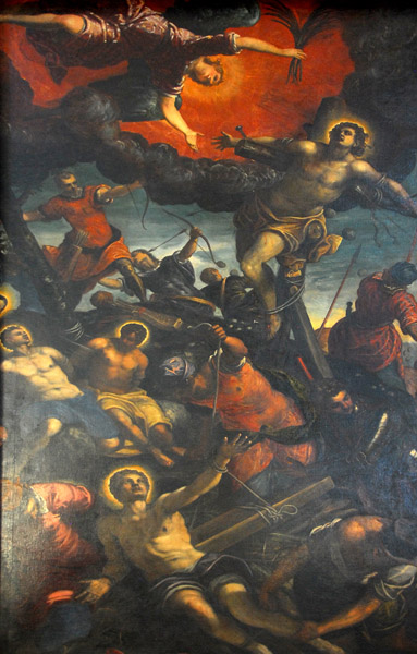 Martyrdom of Saints by Jacopo Tintoretto, San Giorgio Maggiore