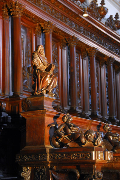 Choir stalls of San Giorgio Maggiore dated 1598