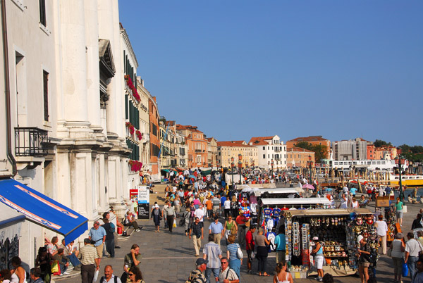 Riva della Schiavoni in front of the Piet church