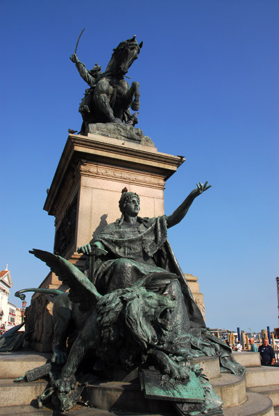 Victor Emmanuel II Monument, Riva della Schiavoni, Venice